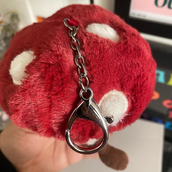 Jellycat Mushroom Amuseables Mushroom Bag Charm Key Chain Rare & Retired - Picture 11 of 15